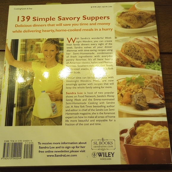 Sandra Lee Weeknight Wonders - Picture 2 of 4